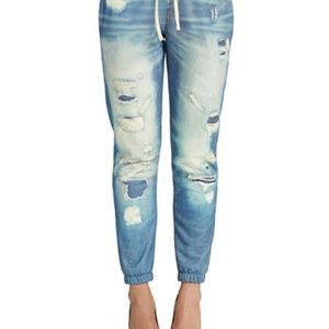Faux Denim Pants by Guess